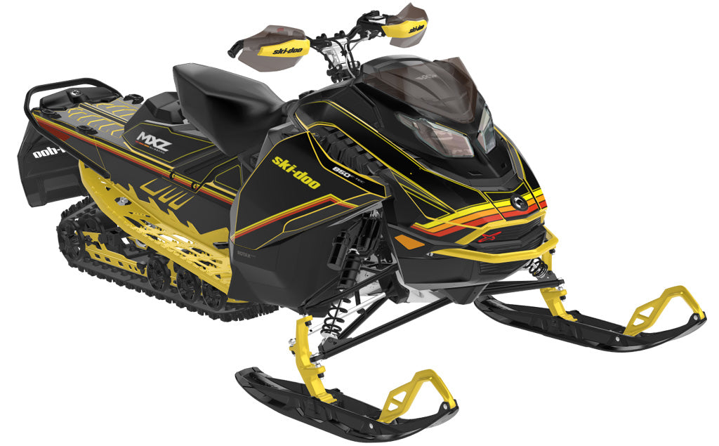 Retro Ski-Doo REV Gen5 Trail Sled Wrap Retro Ski-Doo REV Gen5 Trail Sled Wrap