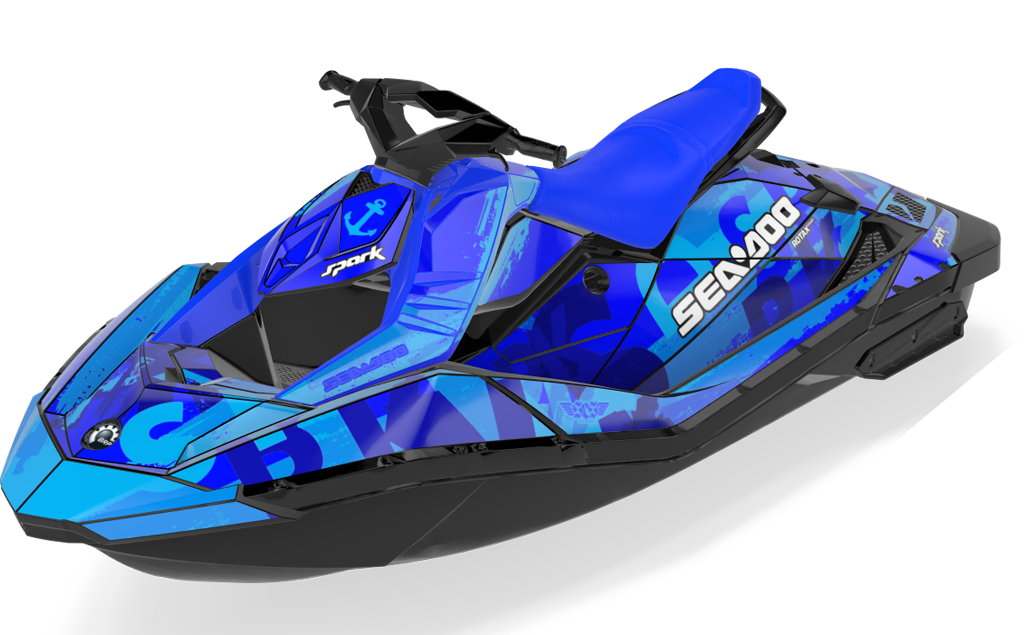 Anchor Sea-Doo Spark Graphics Red Reef Full Coverage