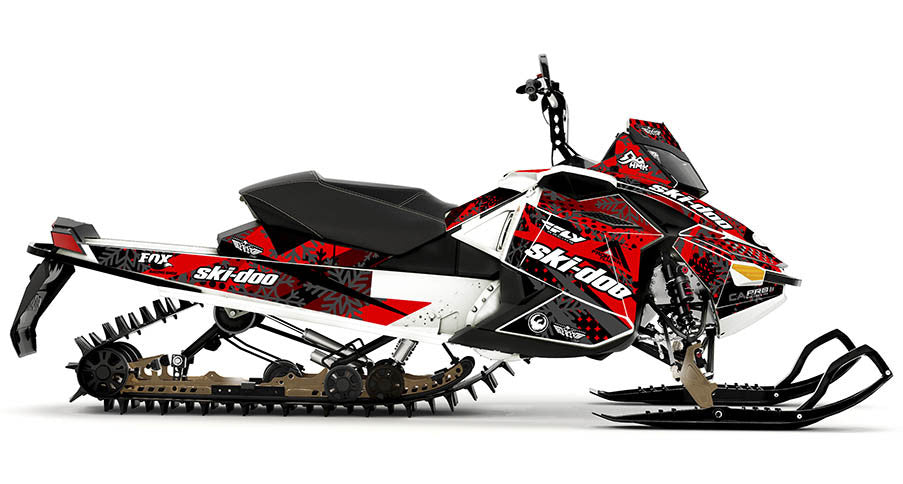 Ashley Chaffin Ski-Doo REV-XP Sled Wrap Decal