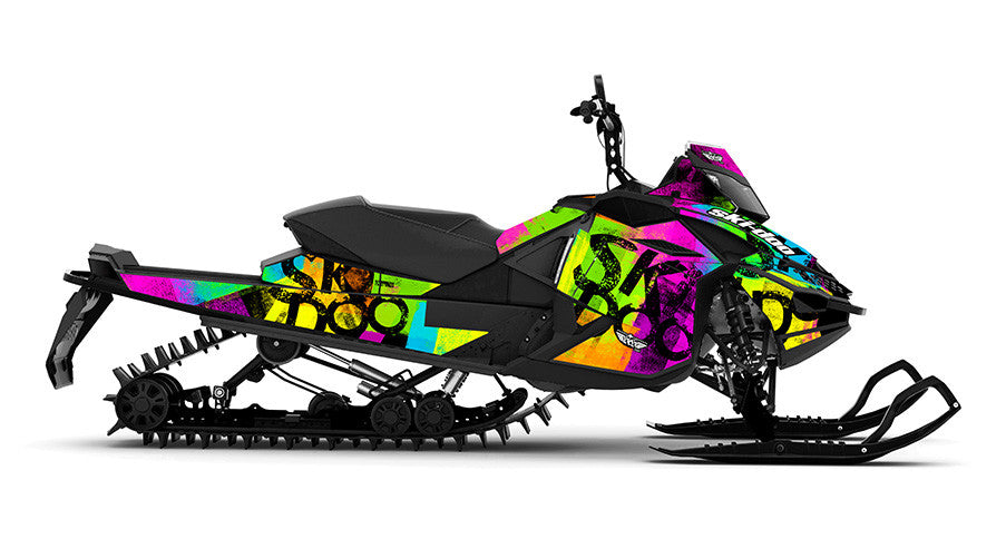 Doo Roller Ski-Doo REV-XP Sled Wrap Decal– SCS Unlimited