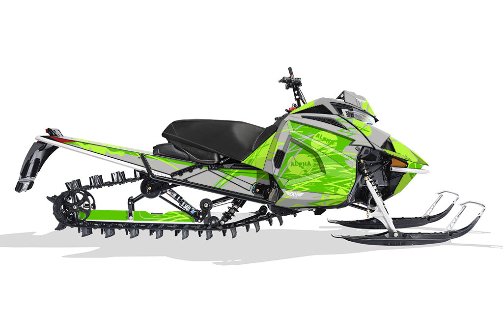 Tracked Up Arctic Cat Ascender Sled Wraps