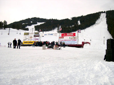 World Championship Snowmobile Hill Climb