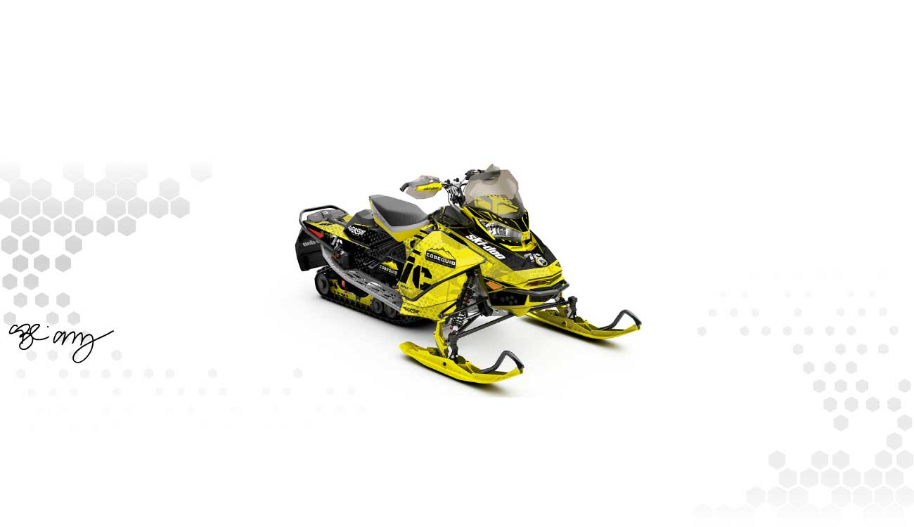 Blair Morgan 7C | Custom Powersport Graphics and Sled Wraps