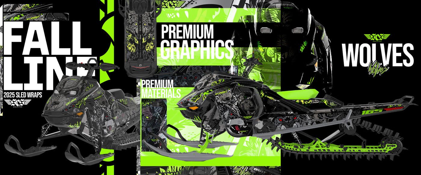 Ski-Doo REV Gen5 | Custom Powersport Graphics and Sled Wraps