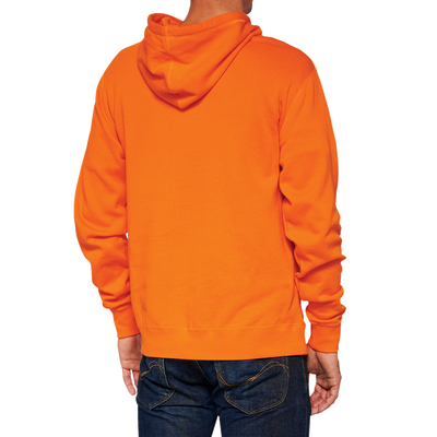 100% Hoodie Icon - Orange - Medium 20029-00021