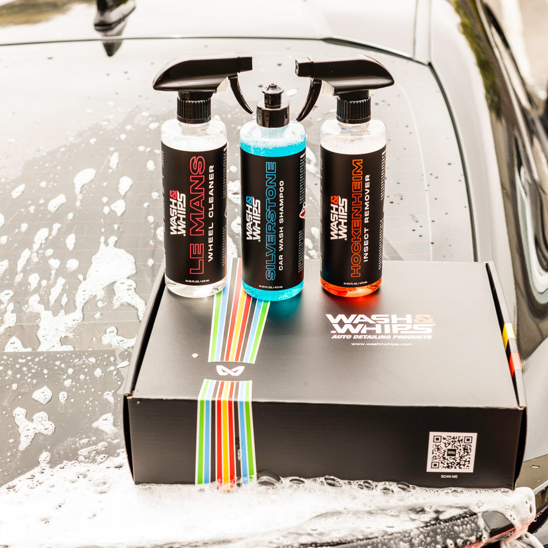 WASH&amp;WHIPS 3-Step Car Care System