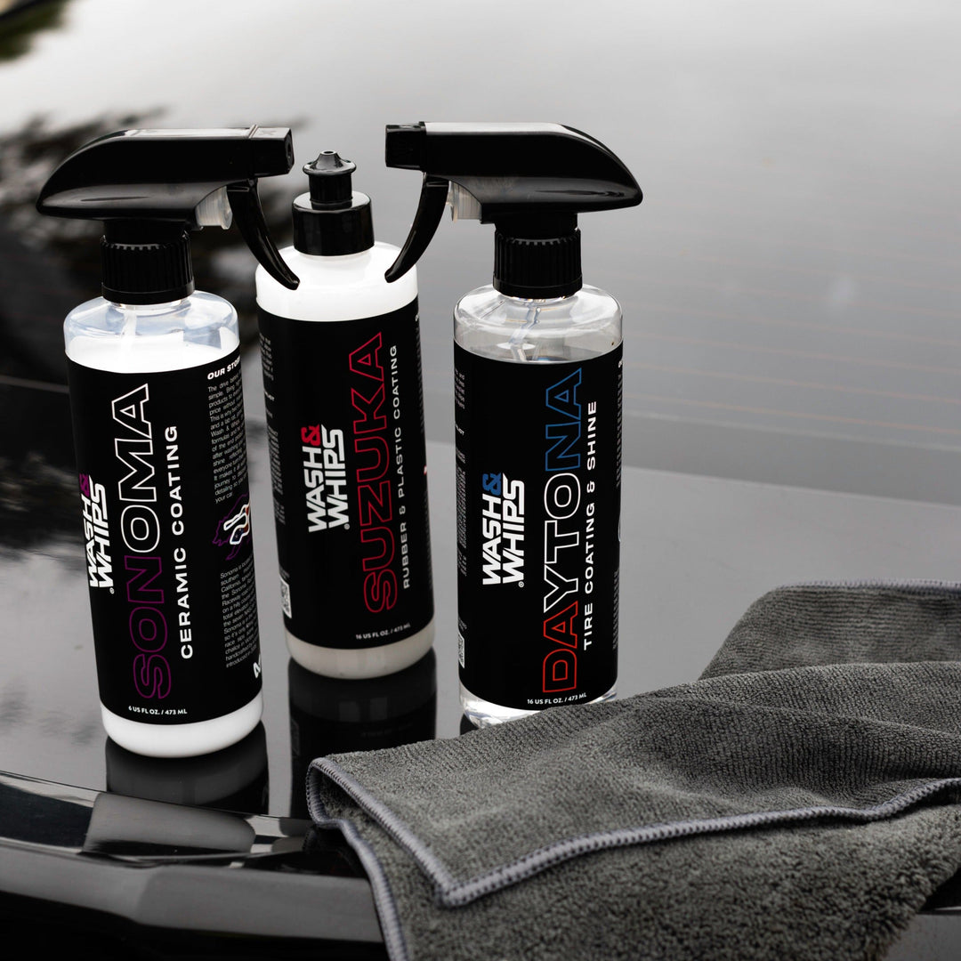 WASH&amp;WHIPS 3-Step Car Care System