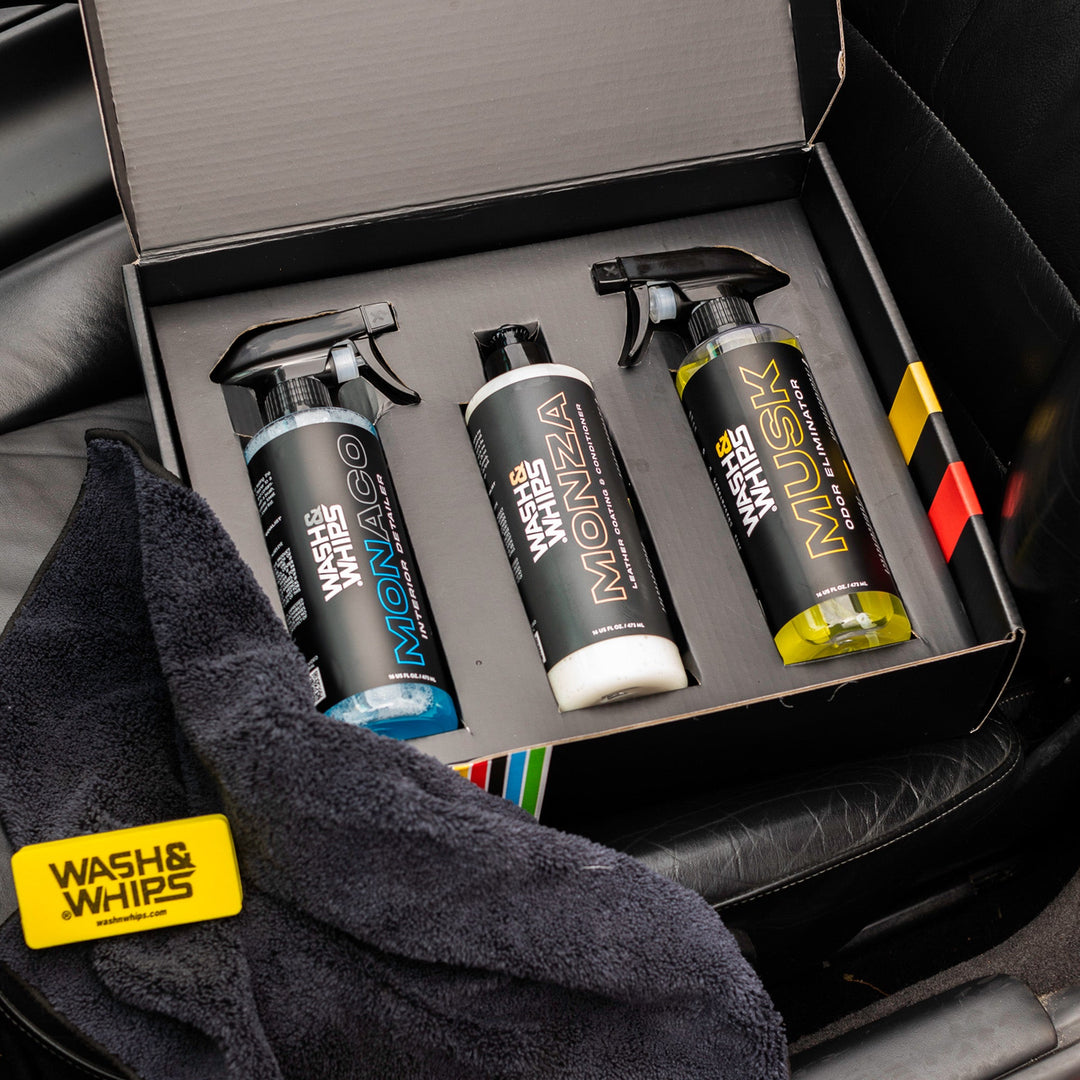 WASH&amp;WHIPS 3-Step Car Care System