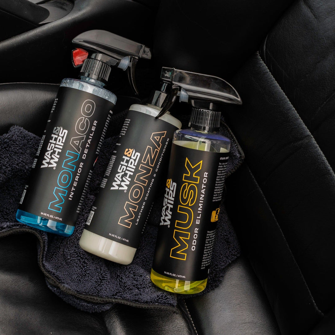 WASH&amp;WHIPS 3-Step Car Care System