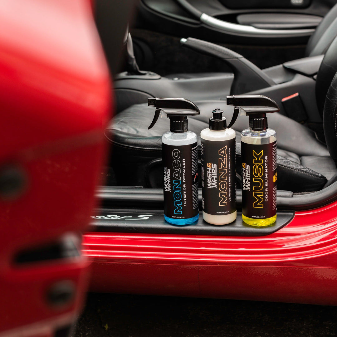 WASH&amp;WHIPS 3-Step Car Care System