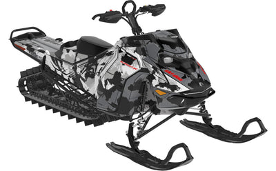 MultiCam Ski-Doo REV Gen5 Mountain Black Grey Less Coverage