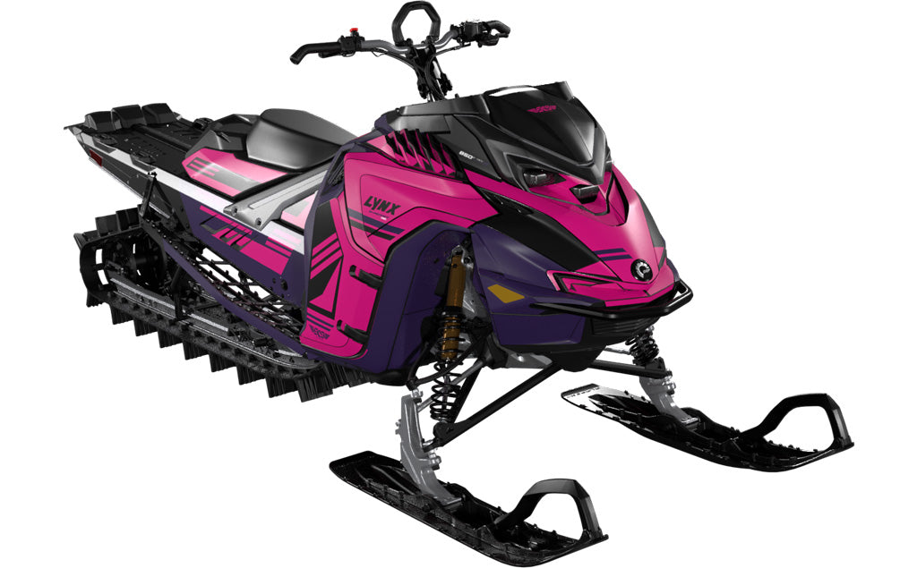 Flush LYNX Shredder Graphics Pink Purple Premium