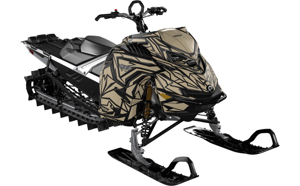 Relic LYNX Shredder Graphics Grey Black Full