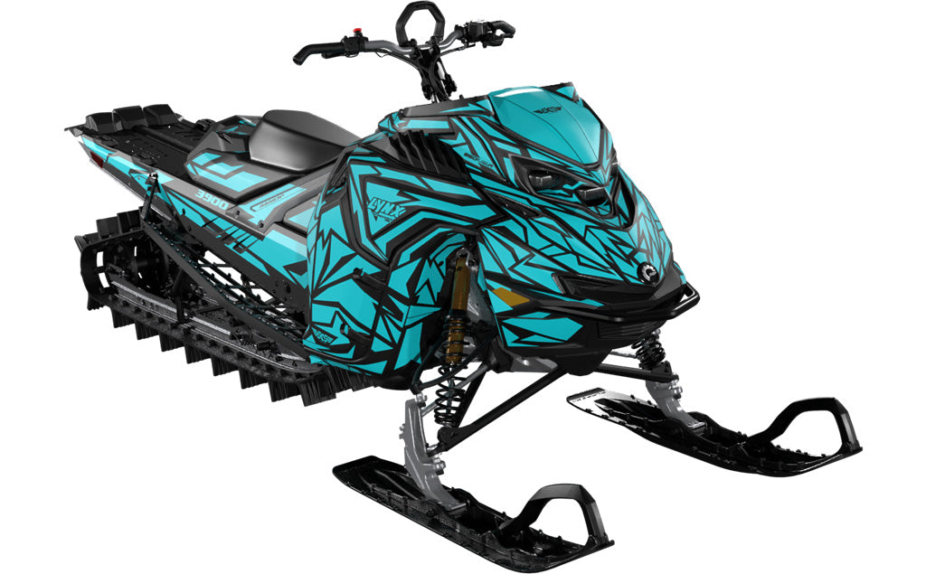 Relic LYNX Shredder Graphics Turquoise Black Full