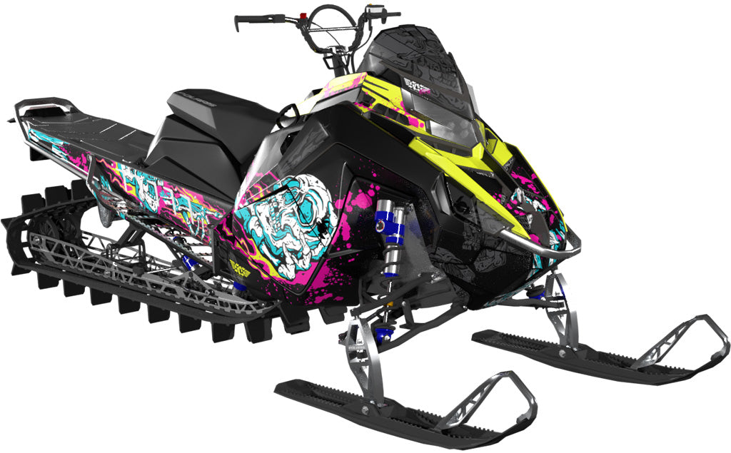 Árboles, Motos De Nieve, Ski-Doo, Nieve, Fondo De Pantalla HD