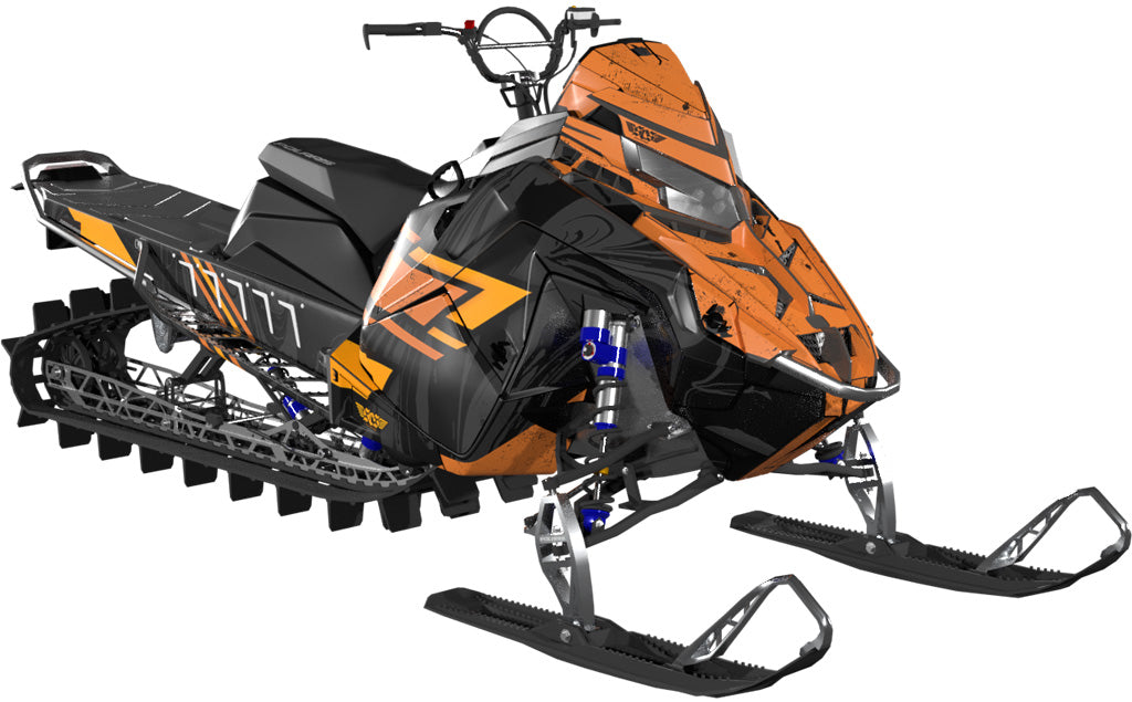 Force Polaris Matryx Sled Wraps Partial