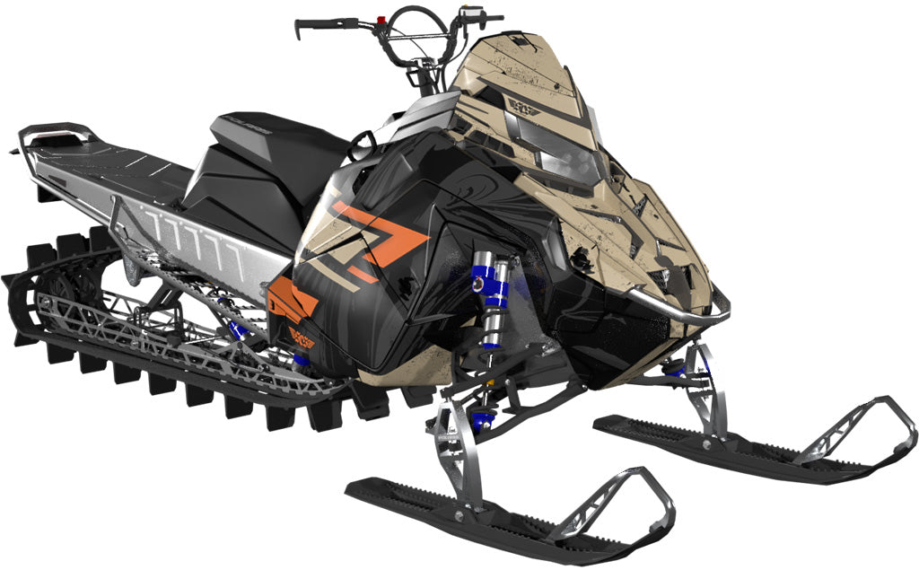 Force Polaris Matryx Sled Wraps Full