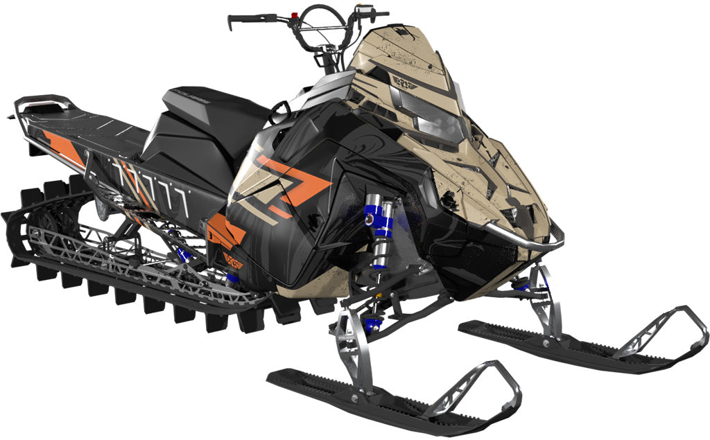 Force Polaris Matryx Sled Wraps Partial