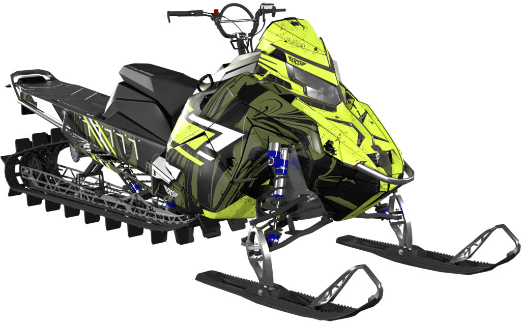 Force Polaris Matryx Sled Wraps Partial