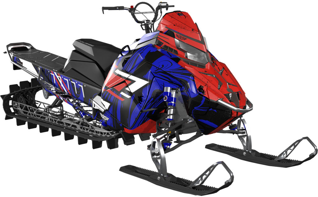 Force Polaris Matryx Sled Wraps Partial