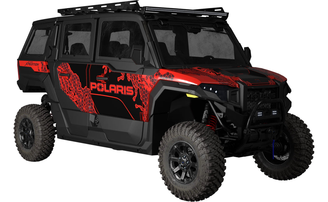 Alpha - Polaris XPEDITION - Red Black - Partial