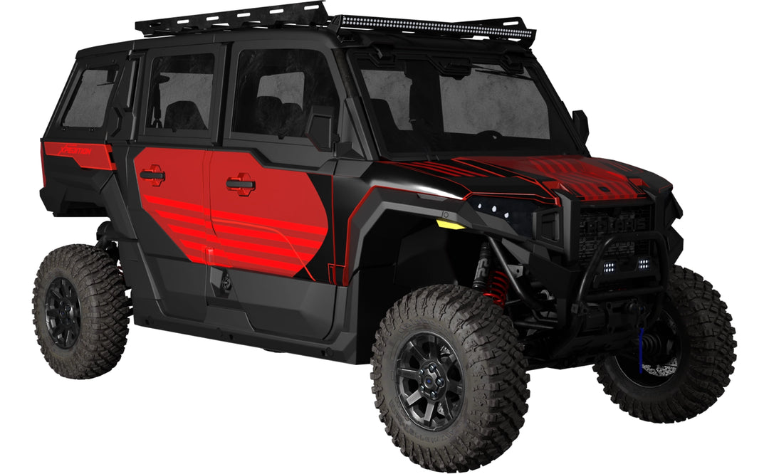 Dakar - Polaris XPEDITION - Red Black - Partial