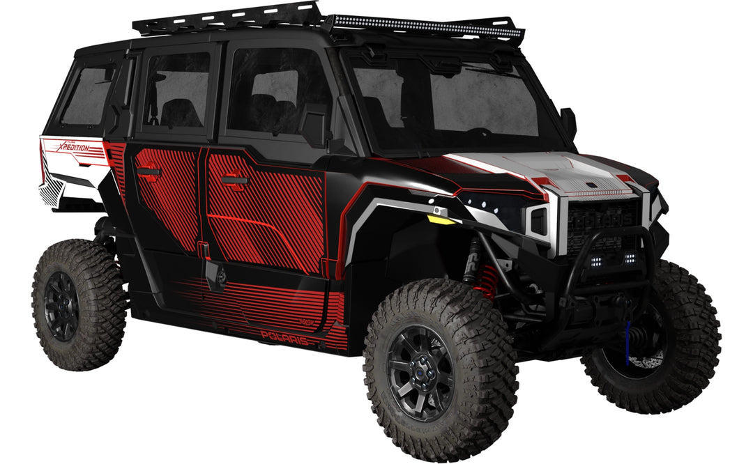 Throttle - Polaris XPEDITION - Red Black - Full