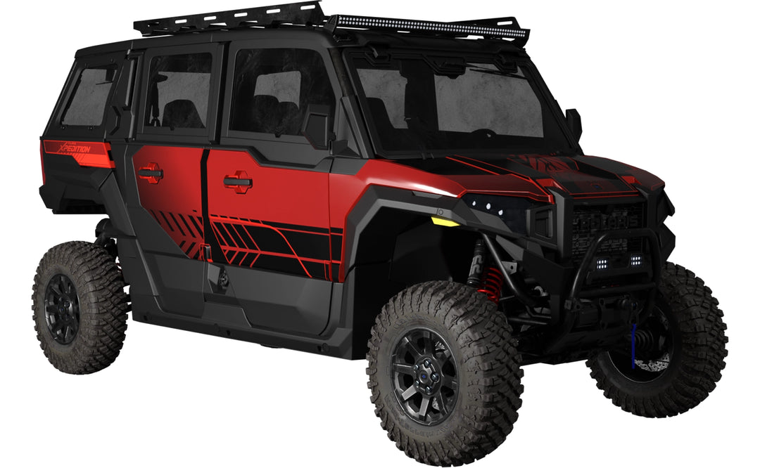 Viper - Polaris XPEDITION - Red Black - Partial