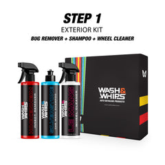 WASH&WHIPS 3-Step Car Care System