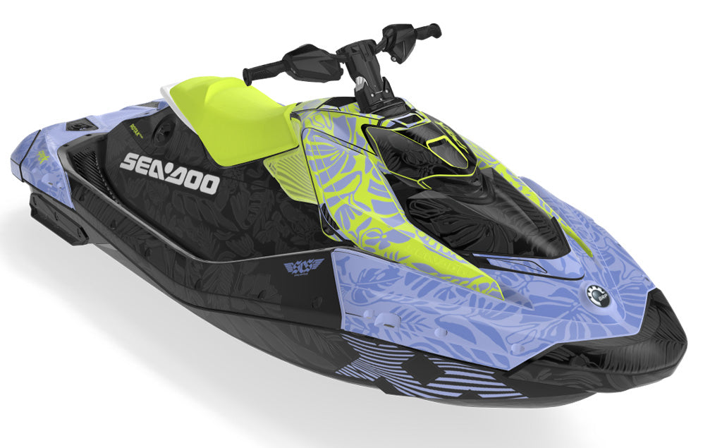 Wonderer VaporBlue DayGlow Sea-Doo Spark24+ Graphics