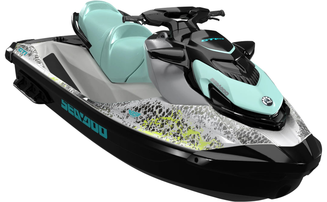 Eddies - Sea-Doo GTI Graphics - Neo White - Less