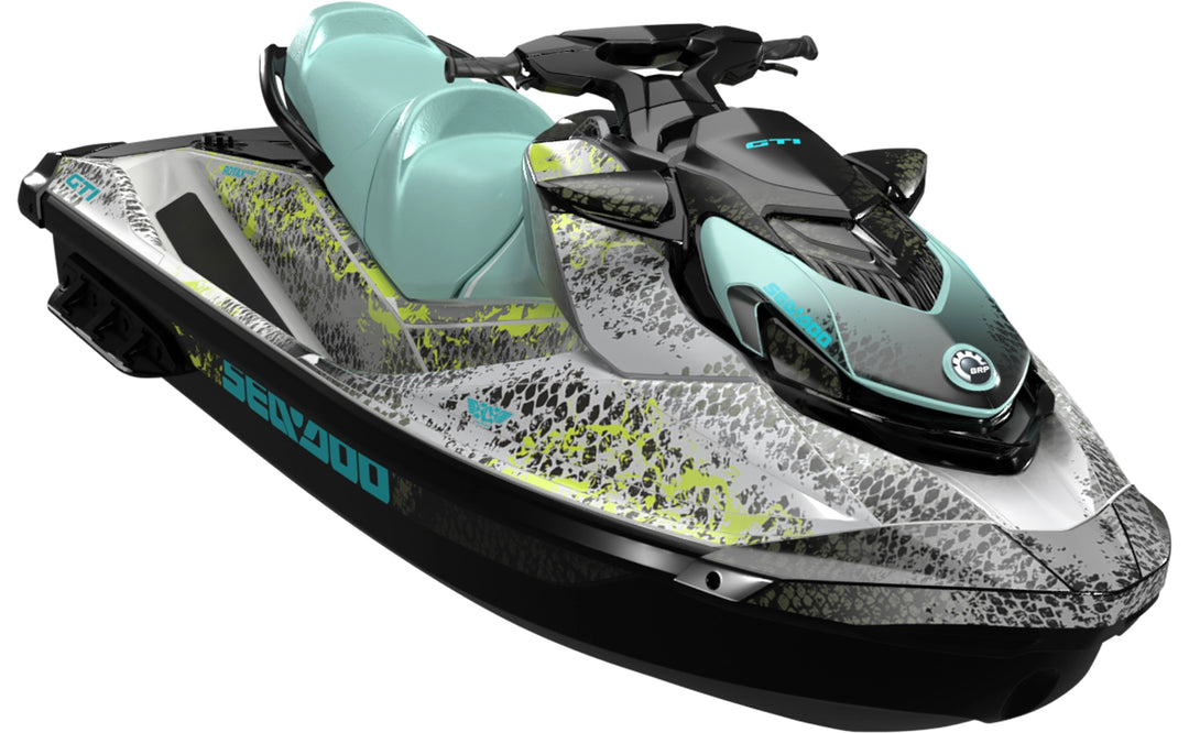 Eddies - Sea-Doo GTI Graphics - Neo White - Premium