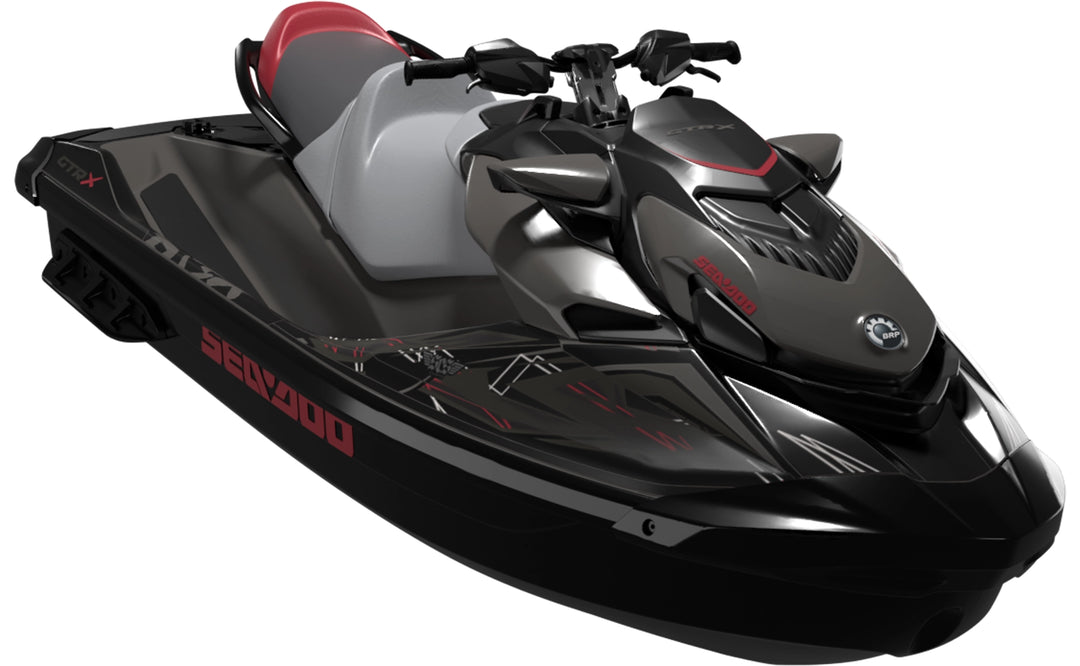 Flatline - Sea-Doo GTI Graphics - Marsala Eclipse - Less