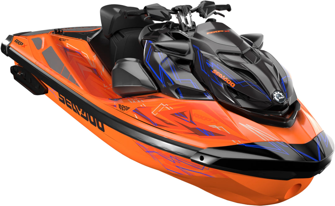 Flatline - Sea-Doo RXP-X Graphics - Solar Carbon - Premium