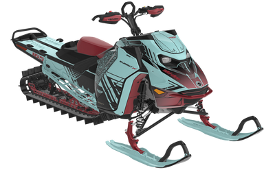 Formidable Ski-Doo REV Gen5 Mountain SpartanRed DesertTan Full Coverage
