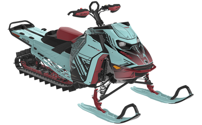 Formidable Ski-Doo REV Gen5 Mountain SpartanRed DesertTan Premium Coverage