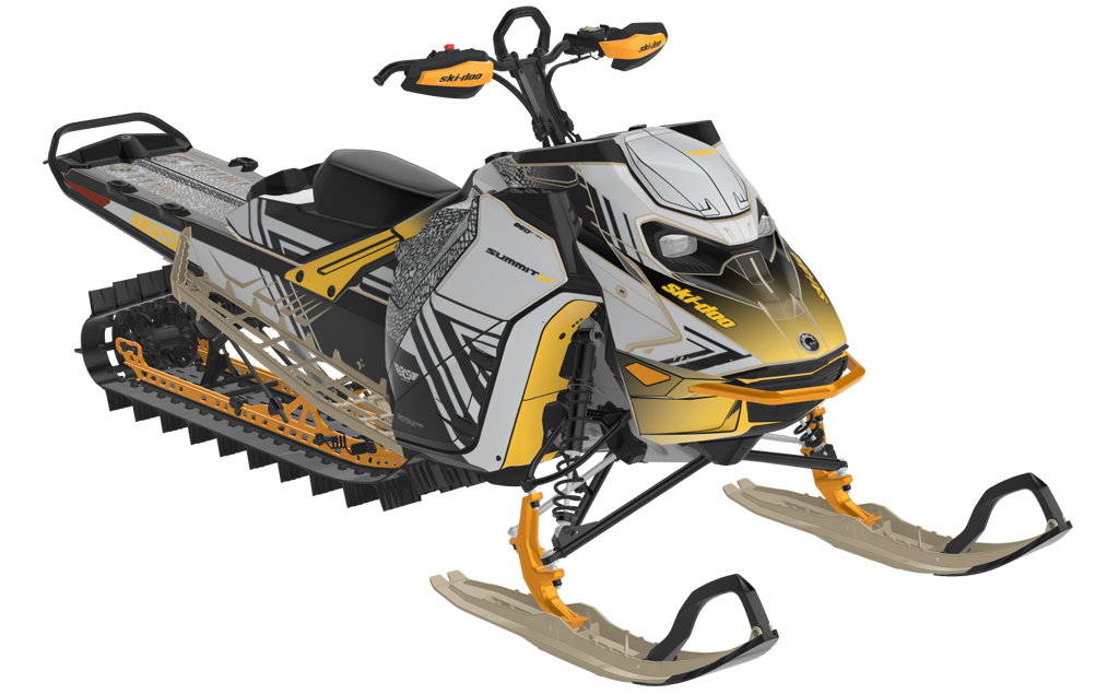 Formidable Ski-Doo REV Gen5 Mountain CatGrey Spartan Less Coverage