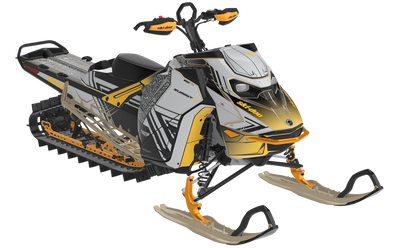 Formidable Ski-Doo REV Gen5 Mountain CatGrey Spartan Less Coverage