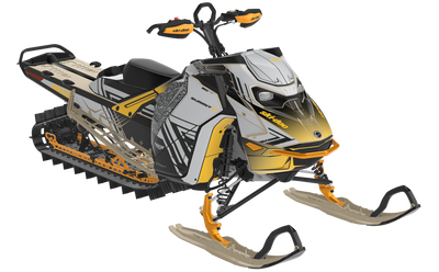 Formidable Ski-Doo REV Gen5 Mountain CatGrey Spartan Partial Coverage