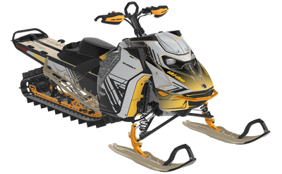 Formidable Ski-Doo REV Gen5 Mountain CatGrey Spartan Full Coverage