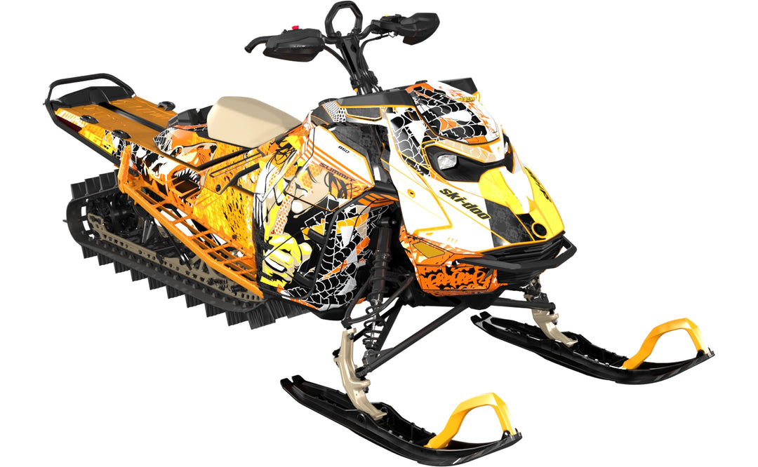 Danger - Ski-Doo REV Gen5 Mountain - Crush Black - Full