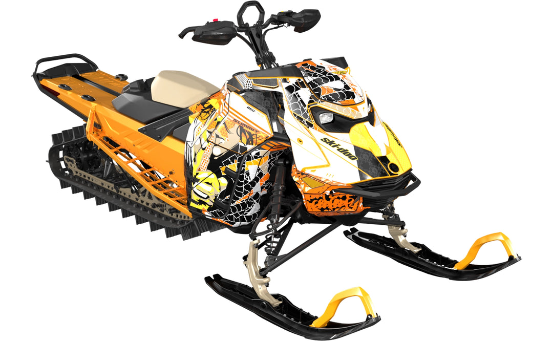 Danger - Ski-Doo REV Gen5 Mountain - Crush Black - Less