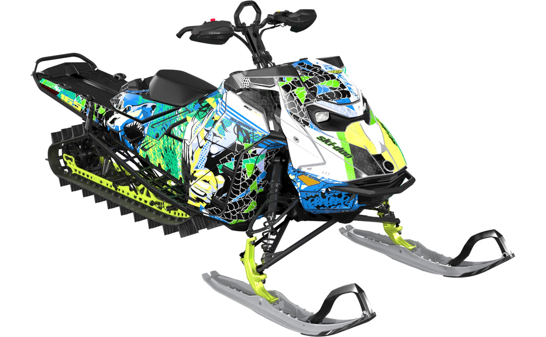 Danger - Ski-Doo REV Gen5 Mountain - Manta Grey - Full