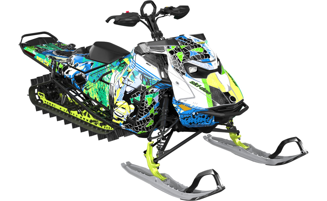 Danger - Ski-Doo REV Gen5 Mountain - Manta Grey - Premium