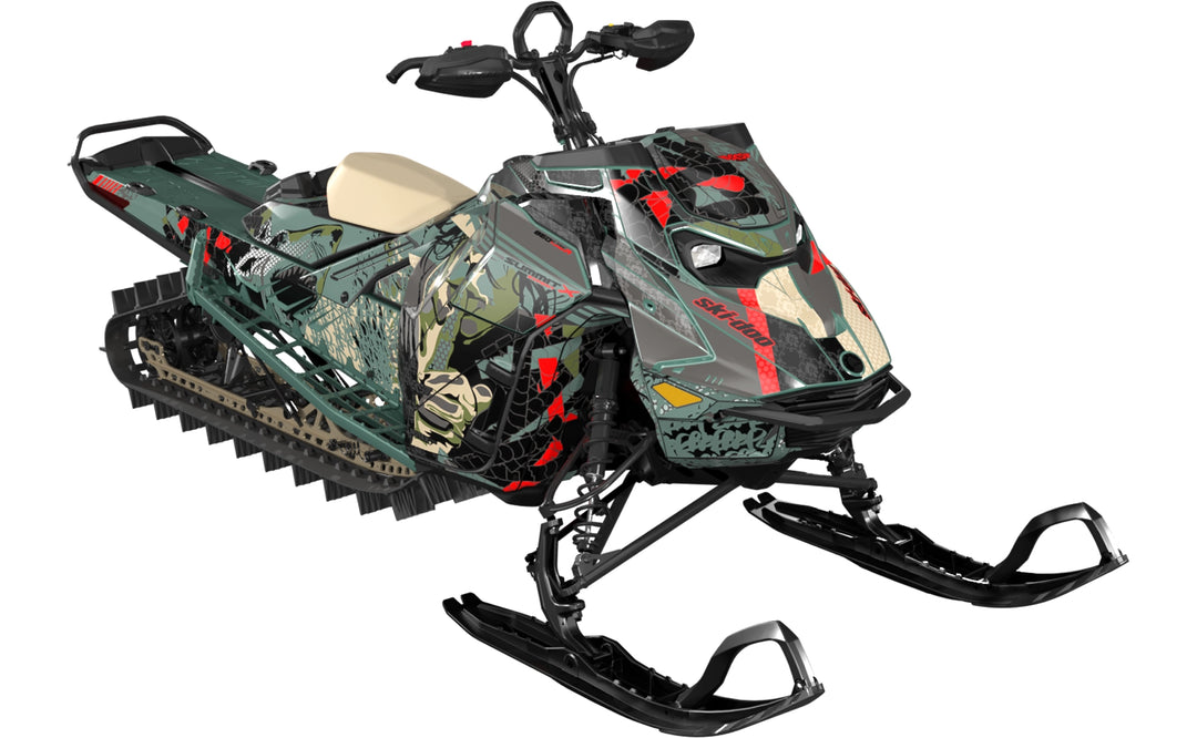 Danger - Ski-Doo REV Gen5 Mountain - Terra Tan - Full