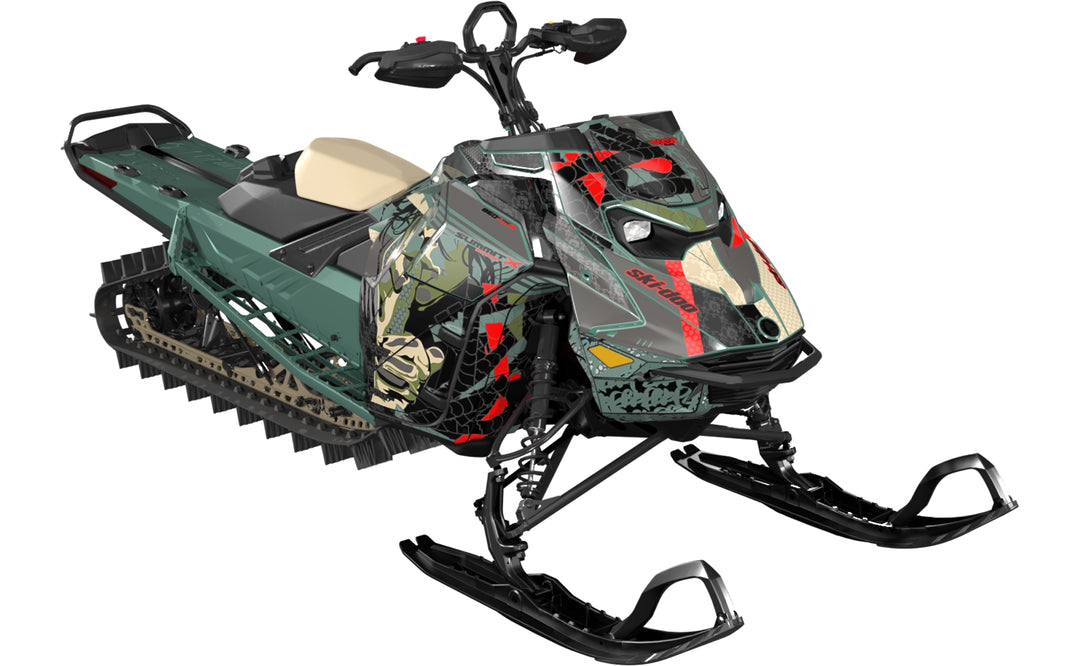 Danger - Ski-Doo REV Gen5 Mountain - Terra Tan - Less