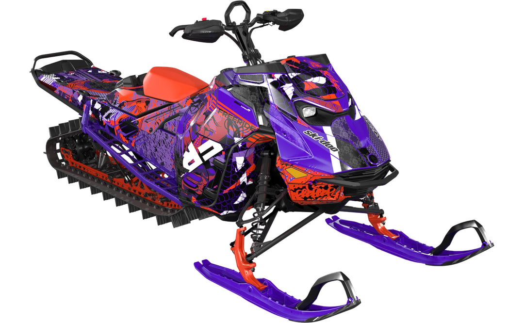 Danger - Ski-Doo REV Gen5 Mountain - Violet Red - Premium