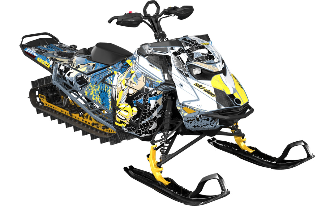 Danger - Ski-Doo REV Gen5 Mountain - Yellow Airy - Premium