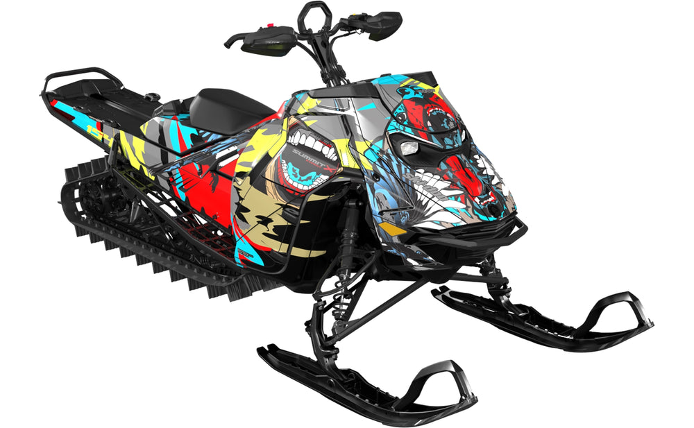 Flex - Ski-Doo REV Gen5 Mountain - Black Black - Full