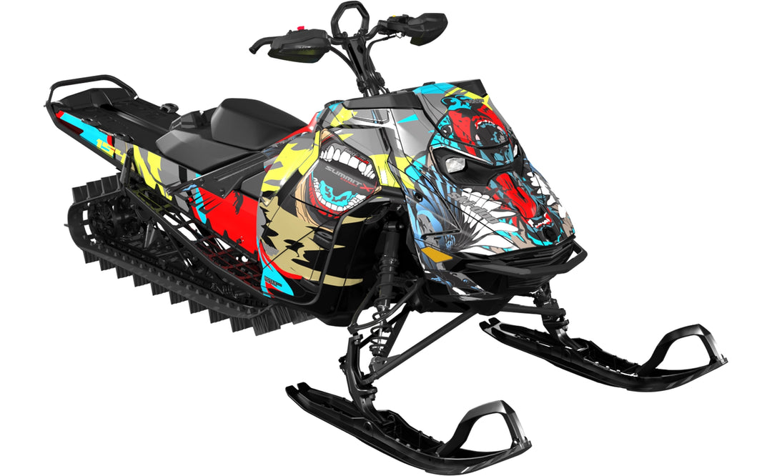 Flex - Ski-Doo REV Gen5 Mountain - Black Black - Partial